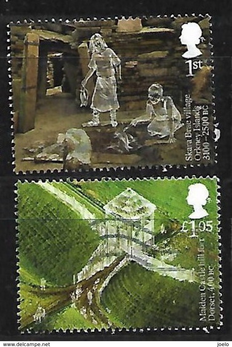 GB 2017 ANCIENT BRITONS PAIR - Used Stamps