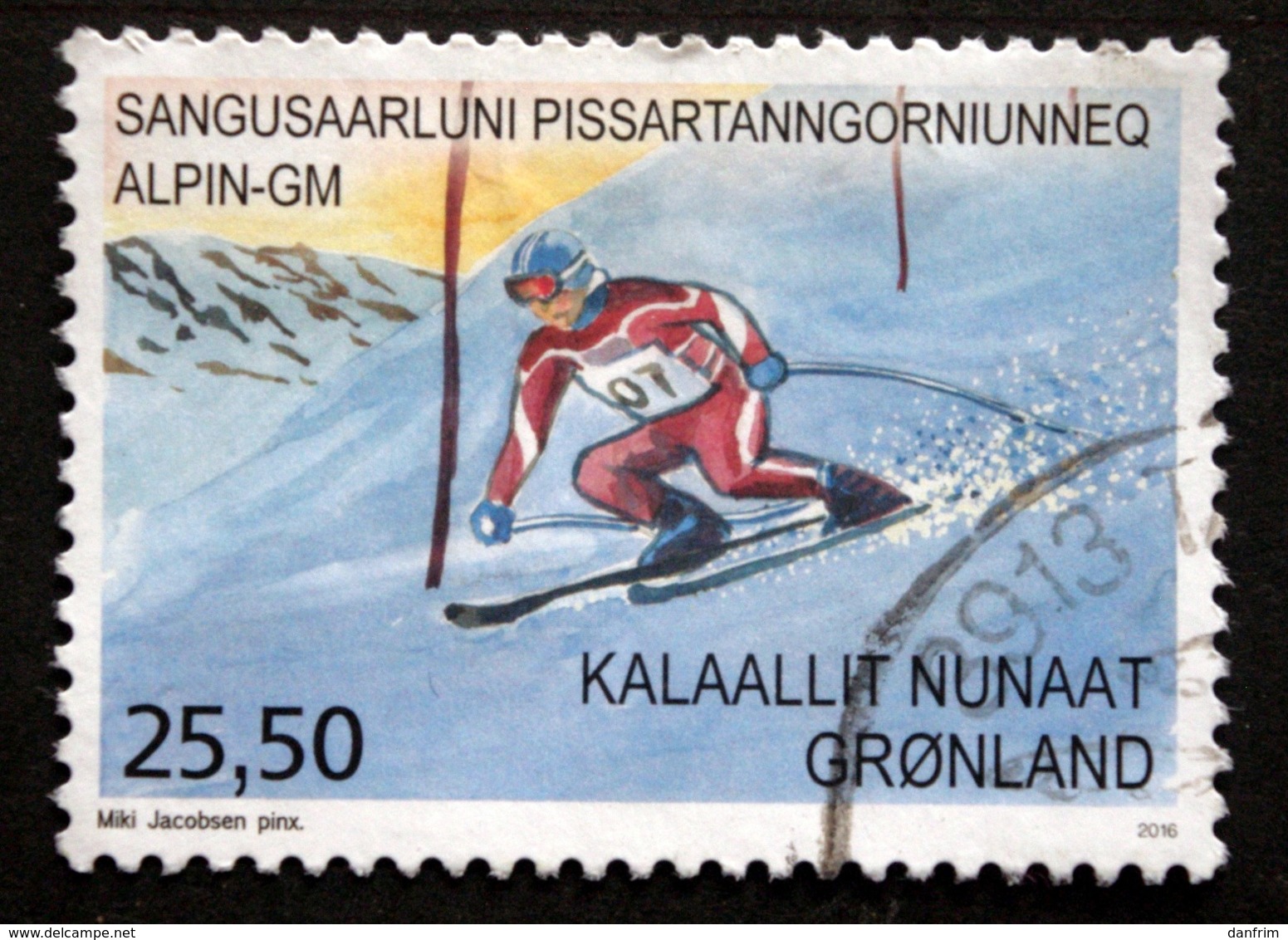 GREENLAND 2016   Sport In Greenland I    Minr.729A     ( Lot D 1550 - Used Stamps