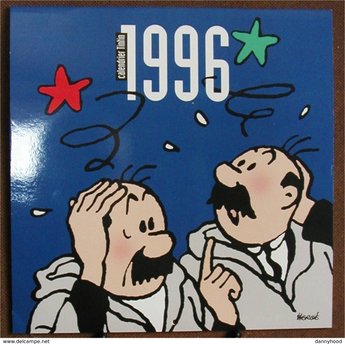 Tintin/Kuifje (Hergé) Kalender/calendrier 1996 (290 X 290 Mm²) - Agendas & Calendriers