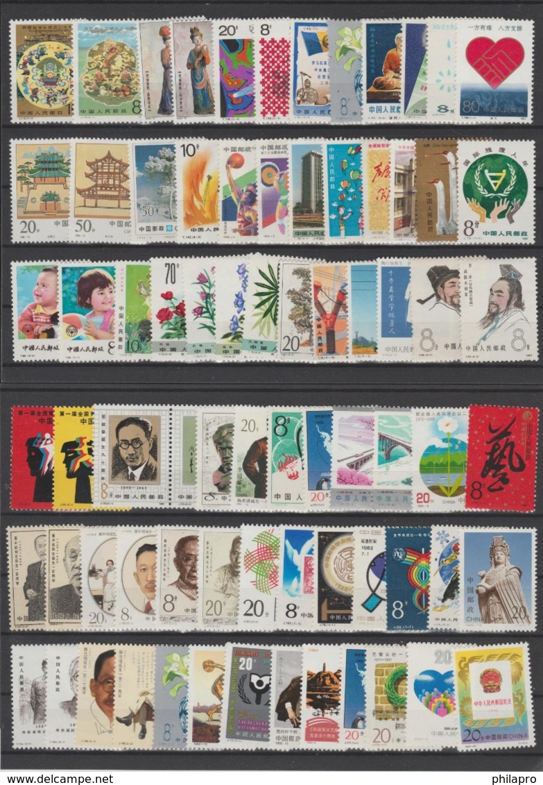 CHINE / CHINA  COLLECTION  **MNH  see 7  scans  réf  428 T