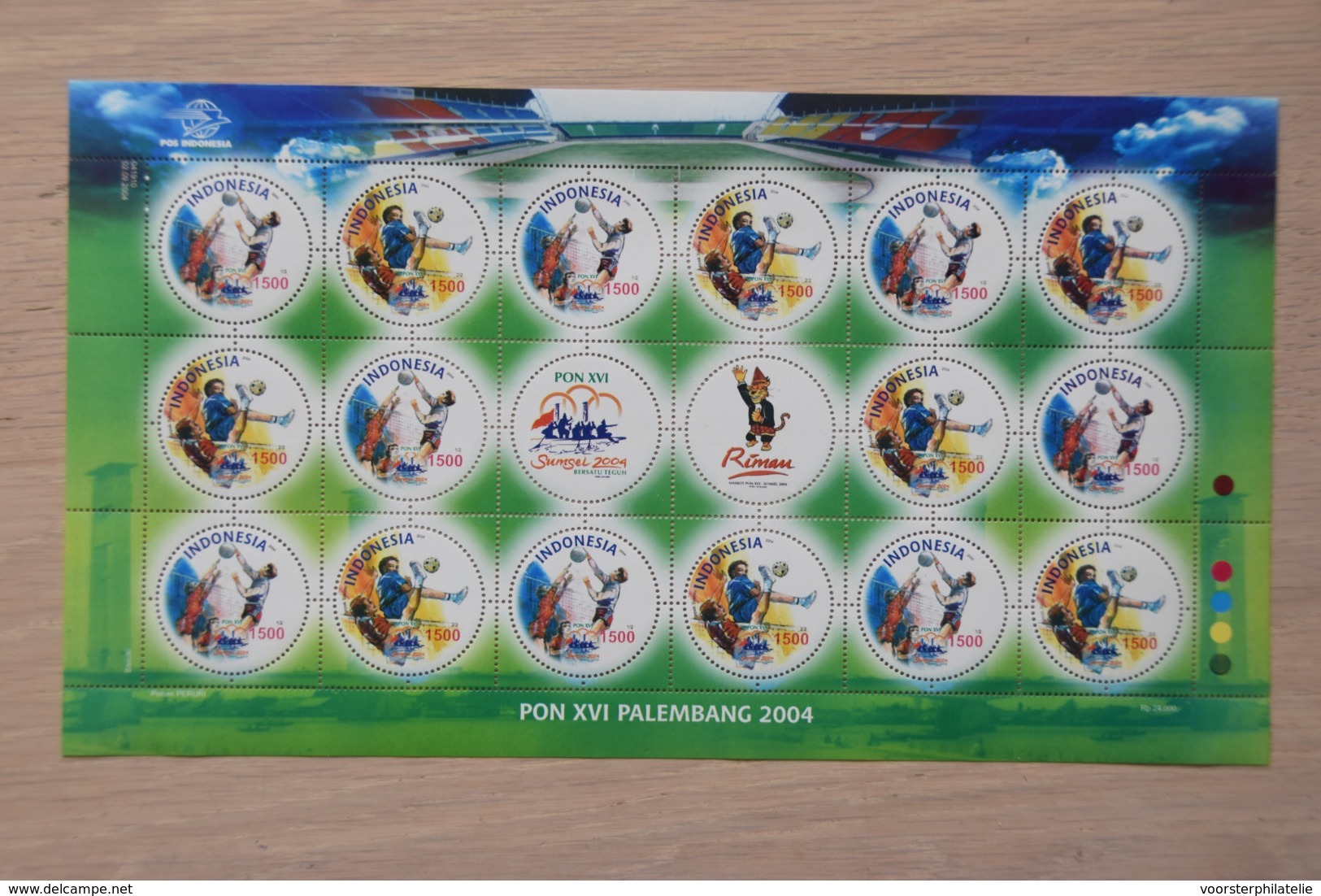 Mp 2004 ++ INDONESIE INDONESIA 2004 SPORTS COMPLETE SHEET  MNH ** - Indonésie