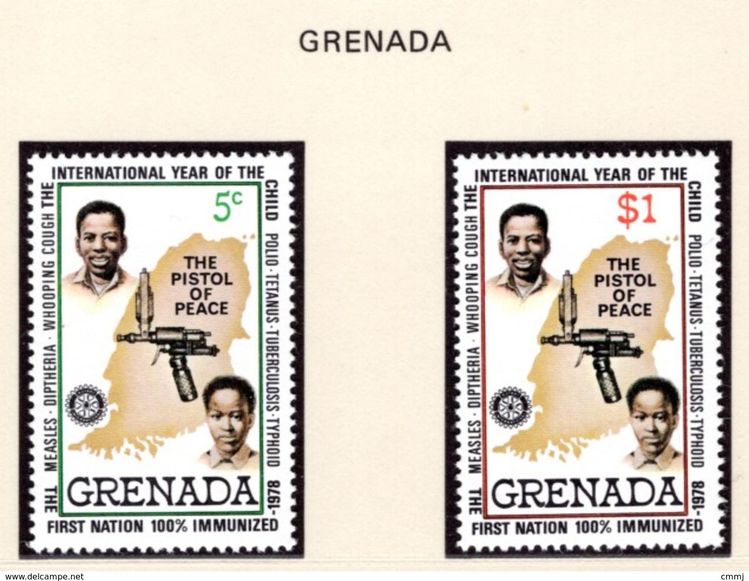 YEAR INTERN. OF CHILD - CECOSLOVACCHIA - Mi. Nr. 2502 - NH - (6532-8.) - Grenada (1974-...)