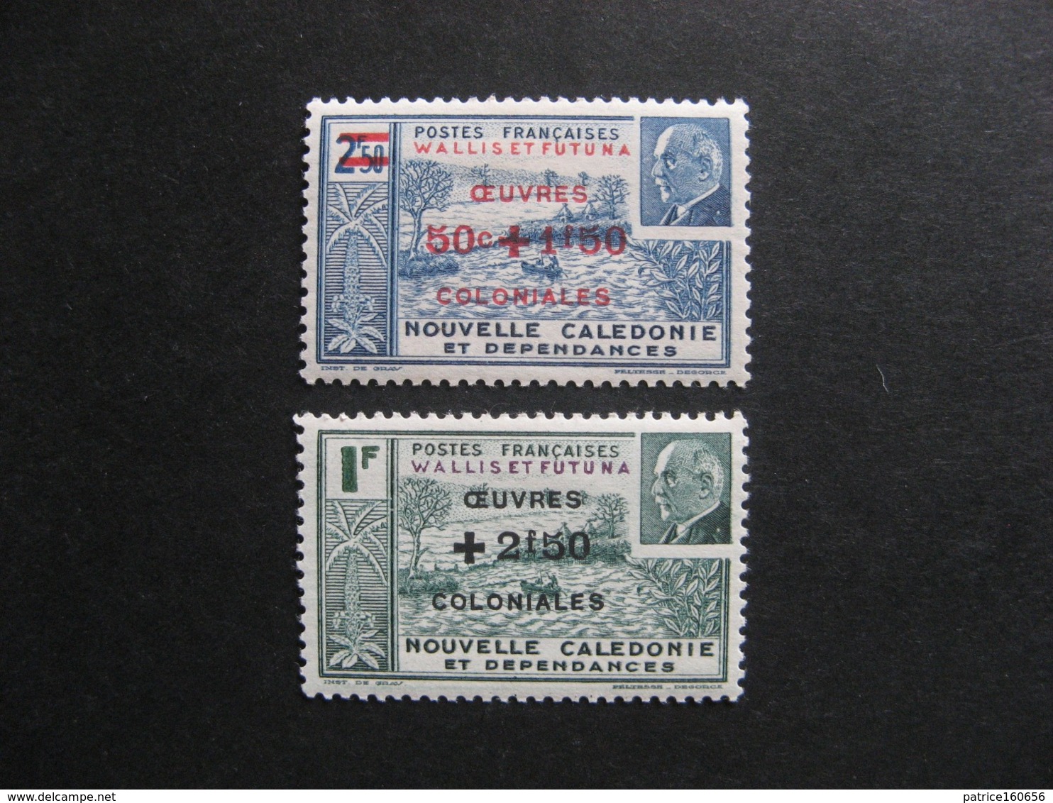 B). Wallis Et Futuna:  TB  Paire N° 131 Et N° 132, Neufs X. - Nuevos