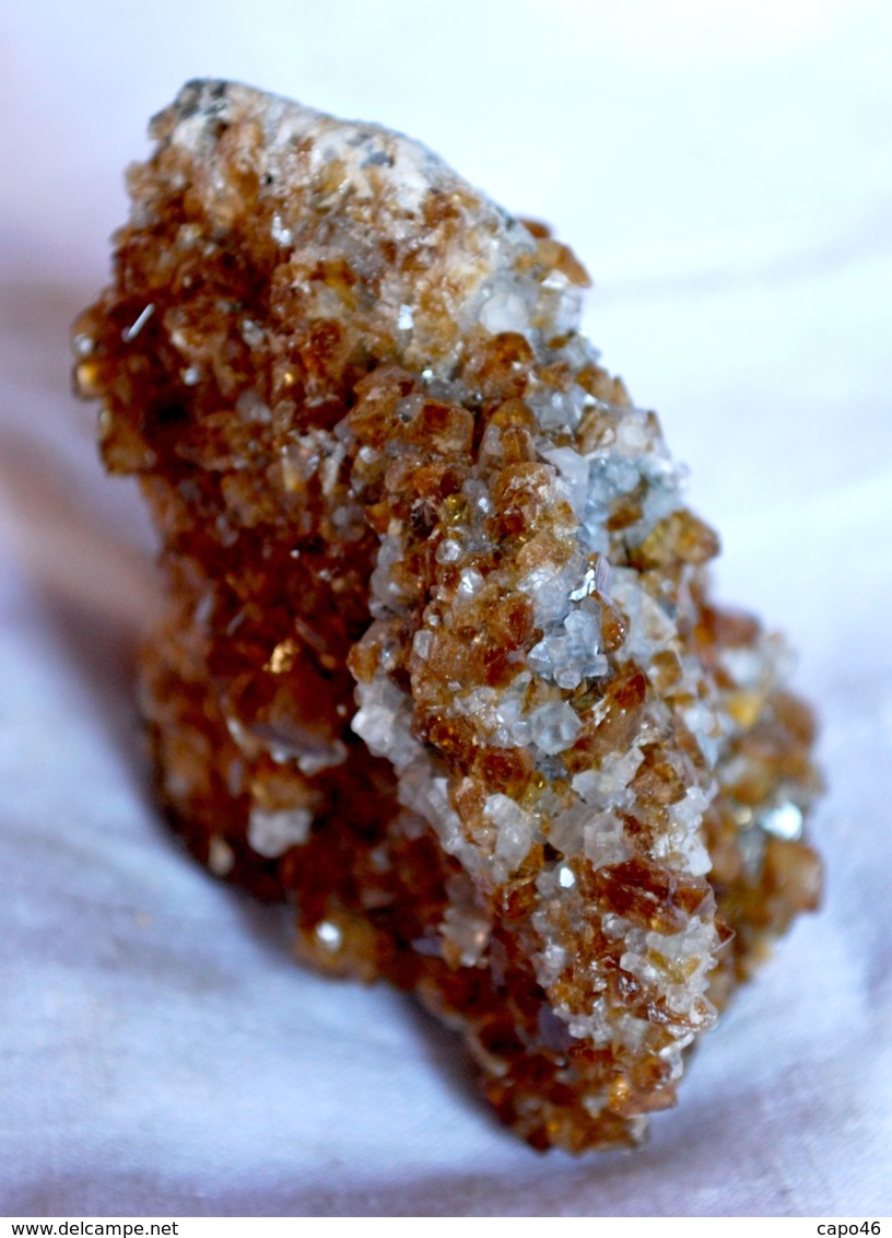 134 - BARITE XX FRONTE E RETRO - SARDEGNA - Dim Mm. 95x95 - Minerali