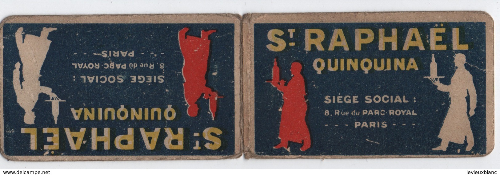 Petit Carnet Publicitaire/ Saint Raphaël Quinquina/( Sans Cahier) / Vers 1930        VPN240 - Otros & Sin Clasificación