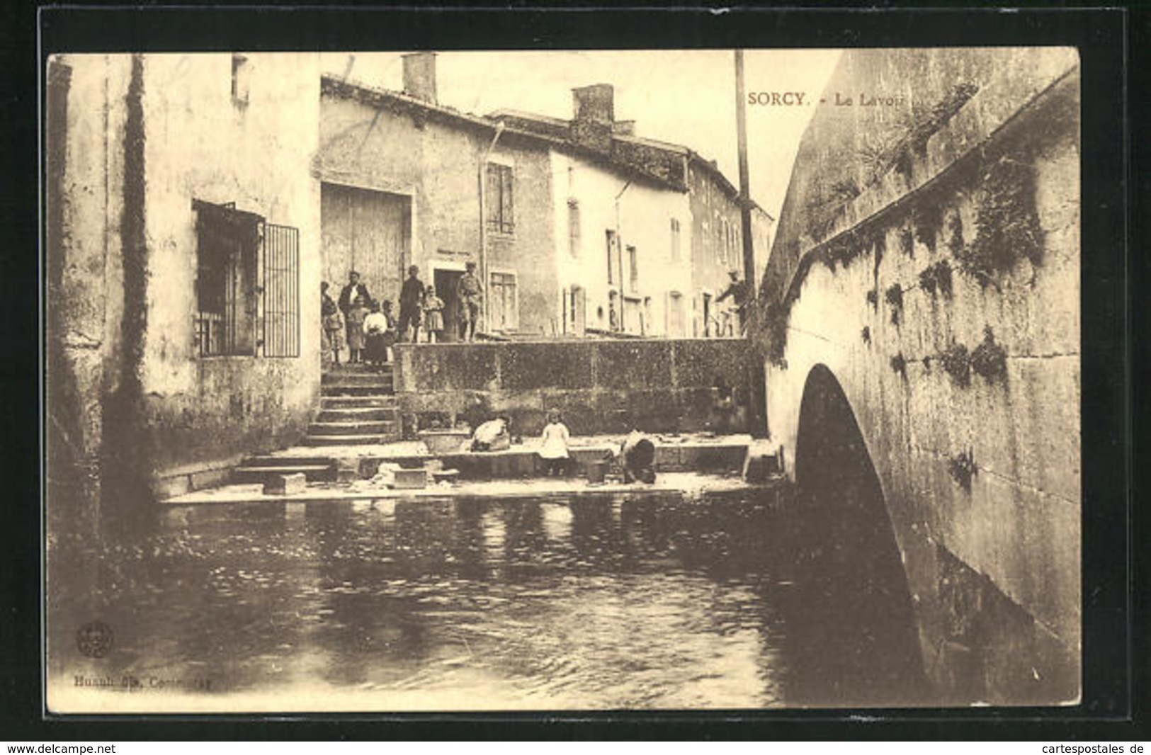 CPA Sorcy, Le Lavoir - Autres & Non Classés