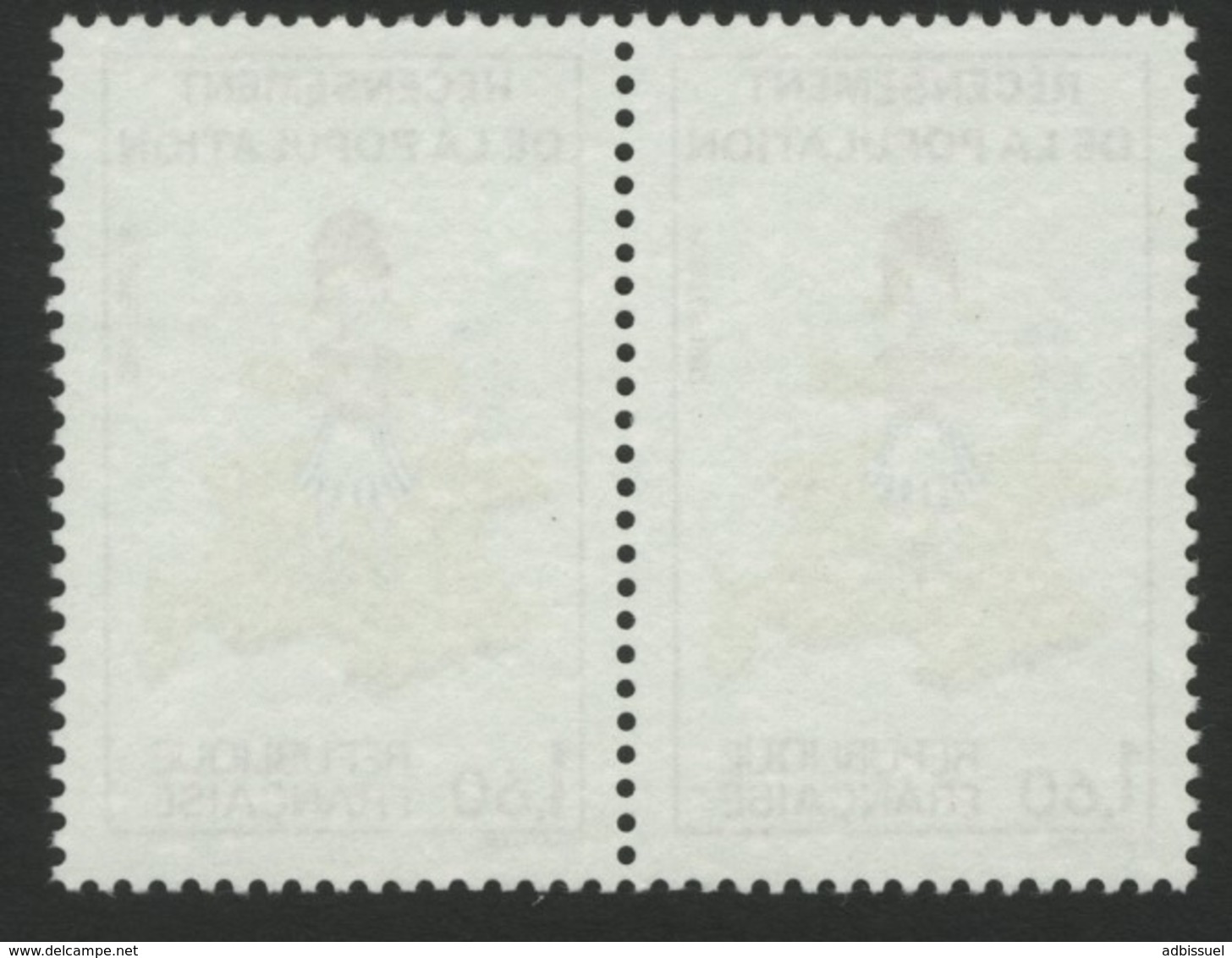 Paire / N° 2202a Variété Sans Le 7 Sur La Corse + 2202. Neuf Sans Charnière ** MNH. TB - Covers & Documents