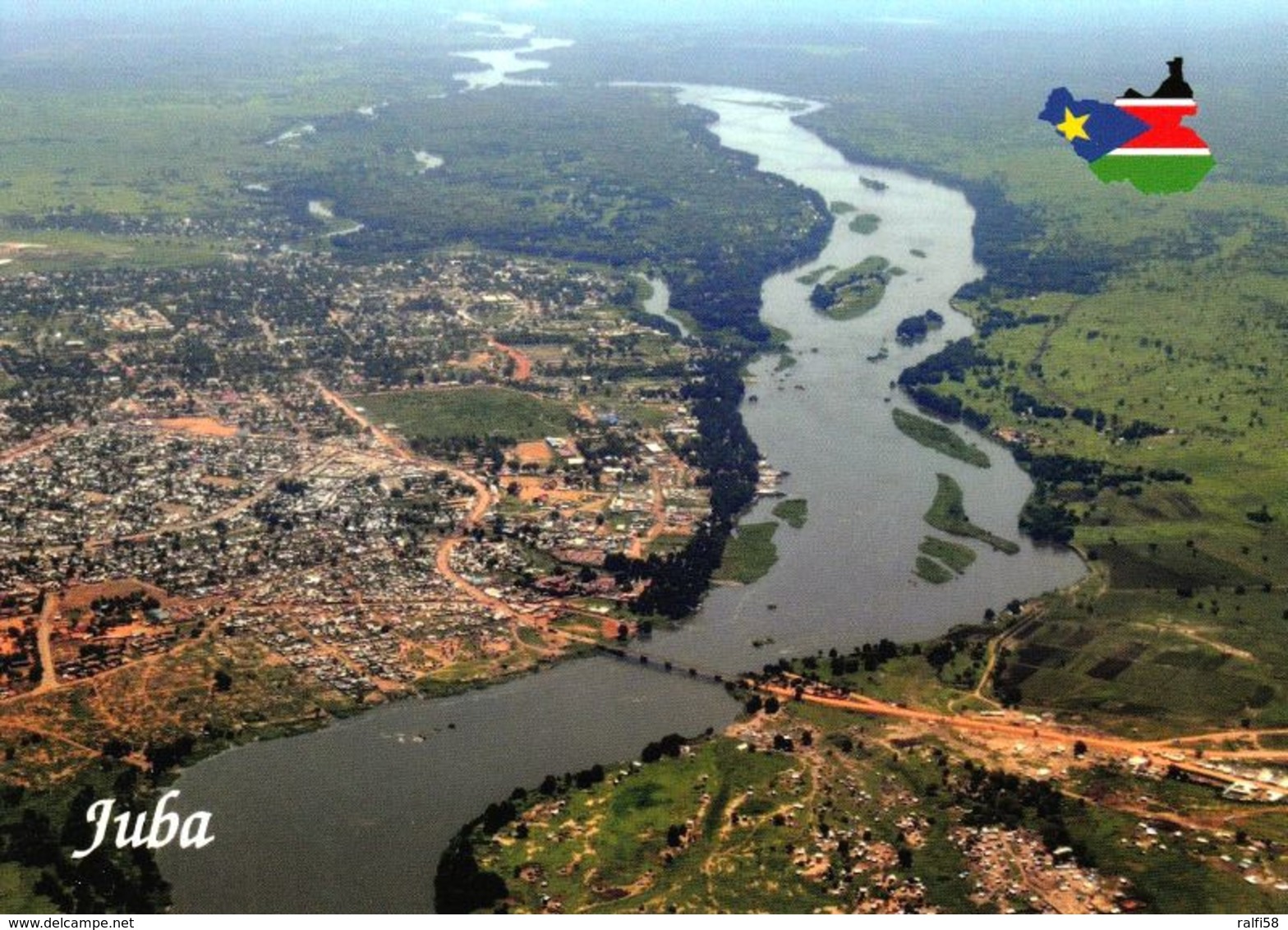1 AK Südsudan * Blick Auf Juba - Hauptstadt Des Südsudan - Luftbildaufnahme * - Sudan