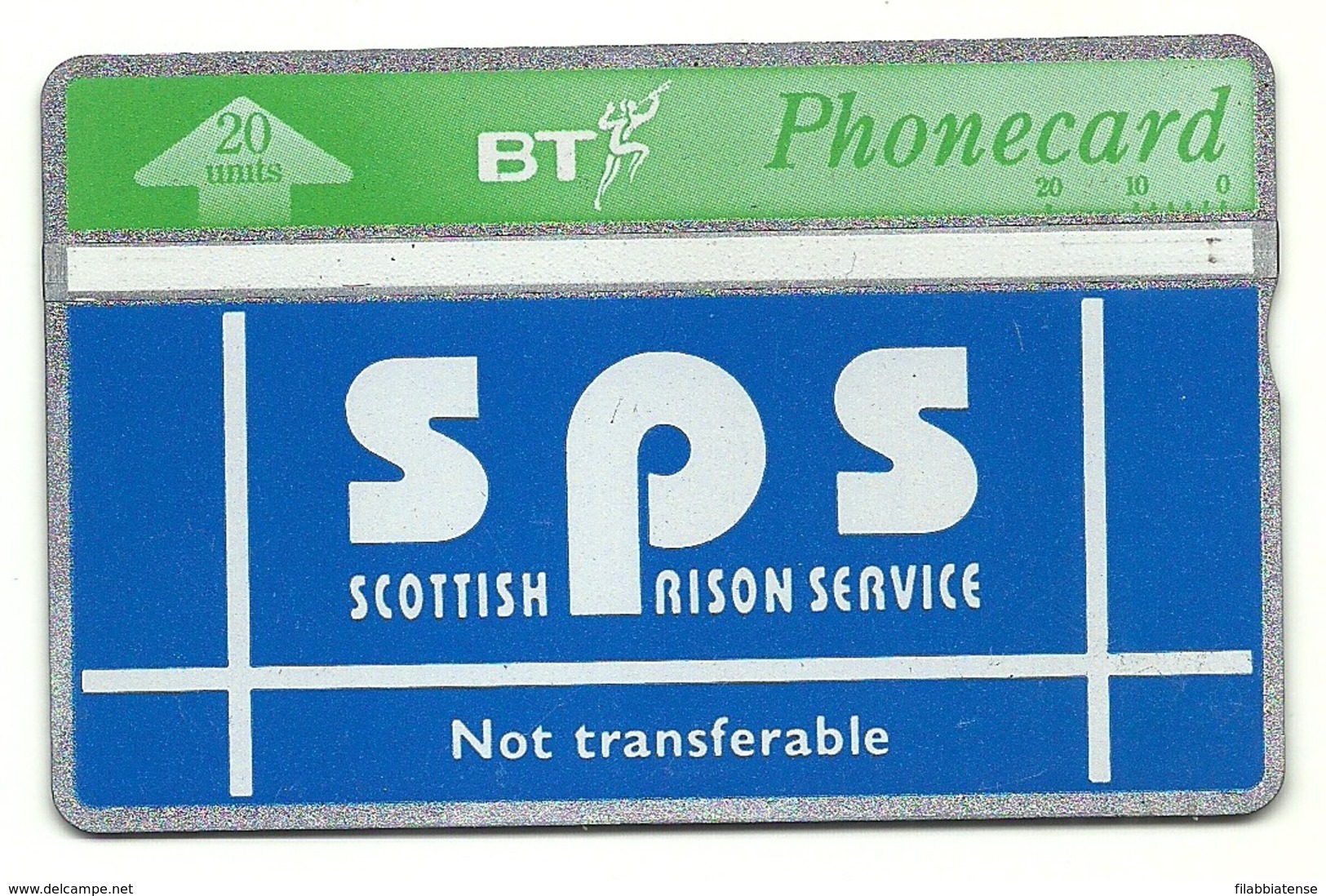 Gran Bretagna - Tessera Telefonica Della Gran Bretagna Da 20 Units - T643 - Scottish Prison Service - Polizei