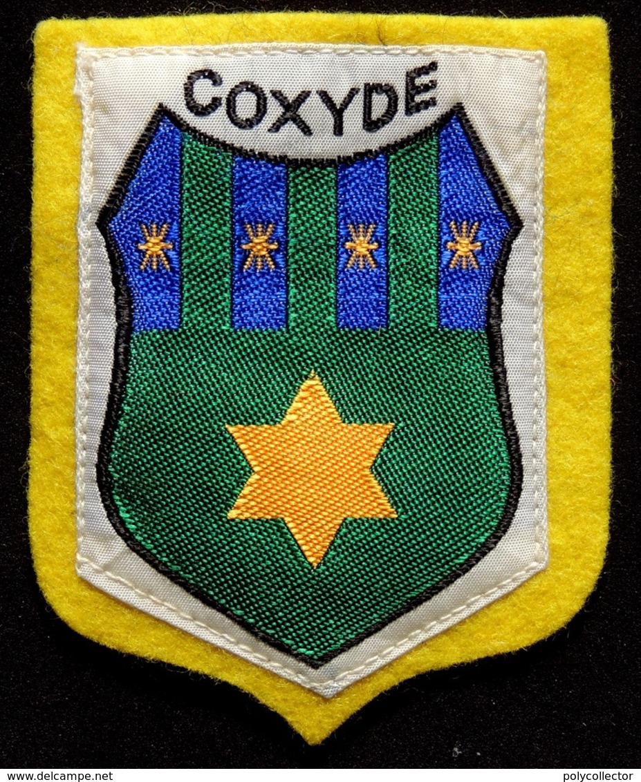 Patch Écusson Tissu Touristique : Belgique - Coxyde - Koksijde - Blason - Patches