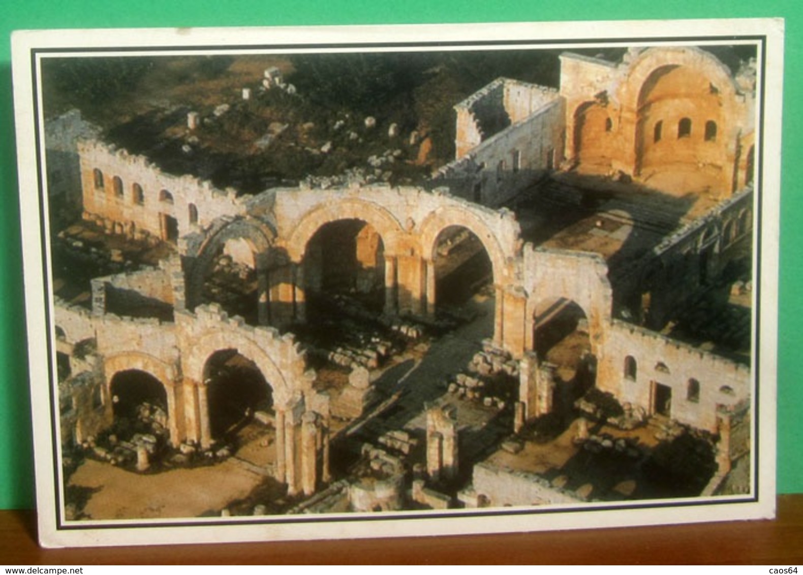SIRIA ALEPPO The Church St. Simeon Cartolina Viaggiata 2000 Storia Postale - Syrie