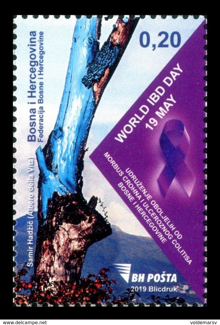 Bosnia And Herzegovina 2019 Mih. 770 Medicine. World IBD Day (joint Issue) MNH ** - Bosnie-Herzegovine