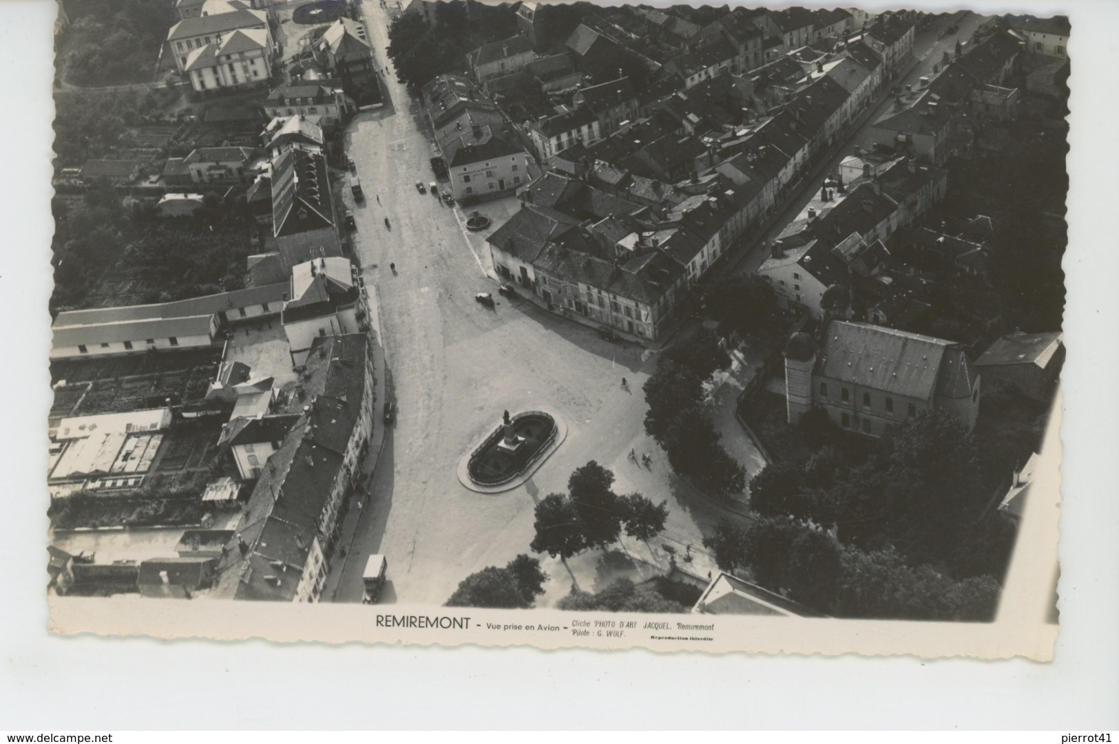 REMIREMONT - Vue Prise En Avion - Remiremont