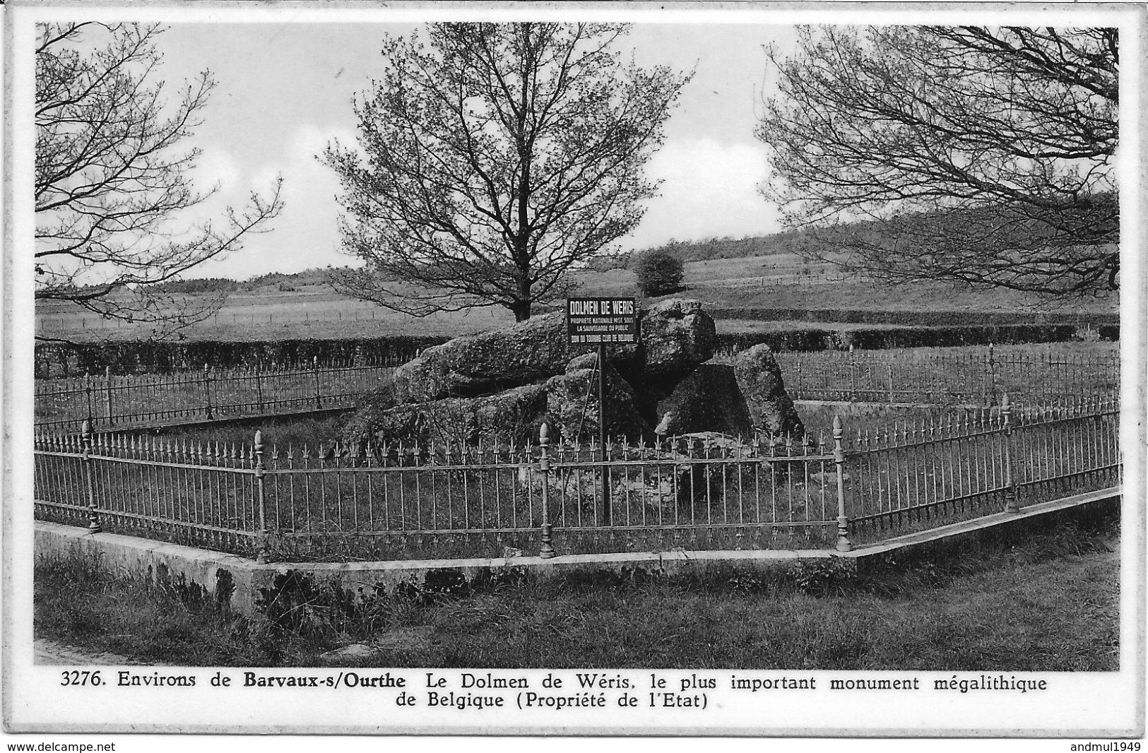 Environs De BARVAUX - Le Dolmen De Wéris - N'a Pas Circulé - Les Editions "Arduenna" - Durbuy