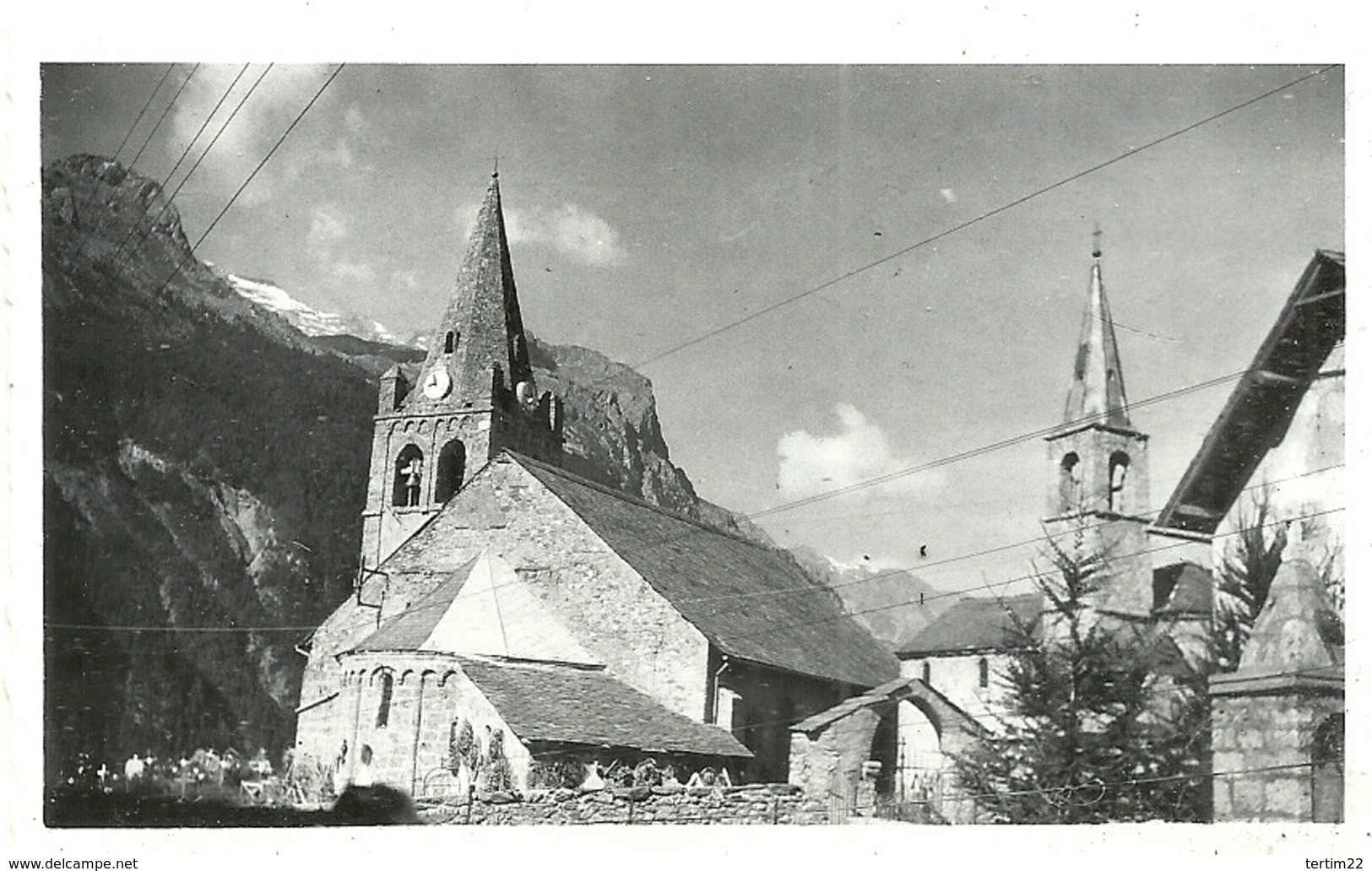 (LA GRAVE )( 38   ISERE  ) ( EGLISE ) 1947 - Luoghi