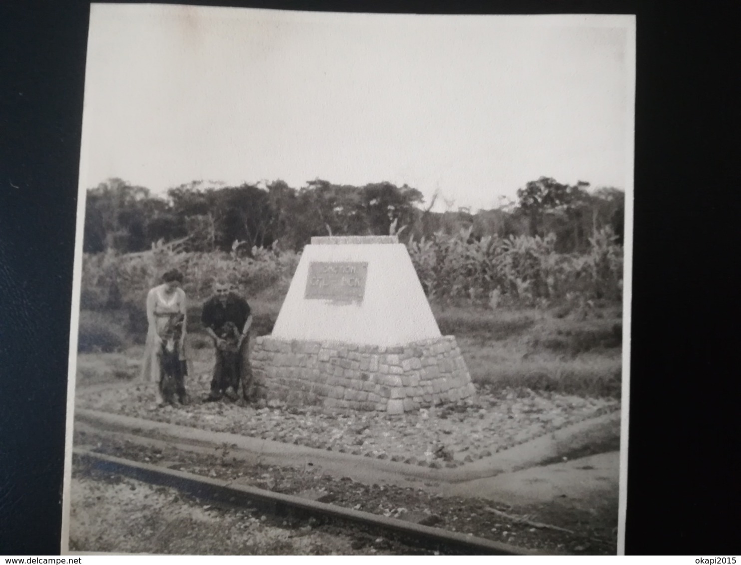 PHOTO GROS PLAN BATEAU BAUDOUINVILLE COMPAGNIE MARITIME BELGE TRAIN  CONGO BELGE LOT  6 PHOTOS ORIGINALES DE 1956 1957 - Bateaux