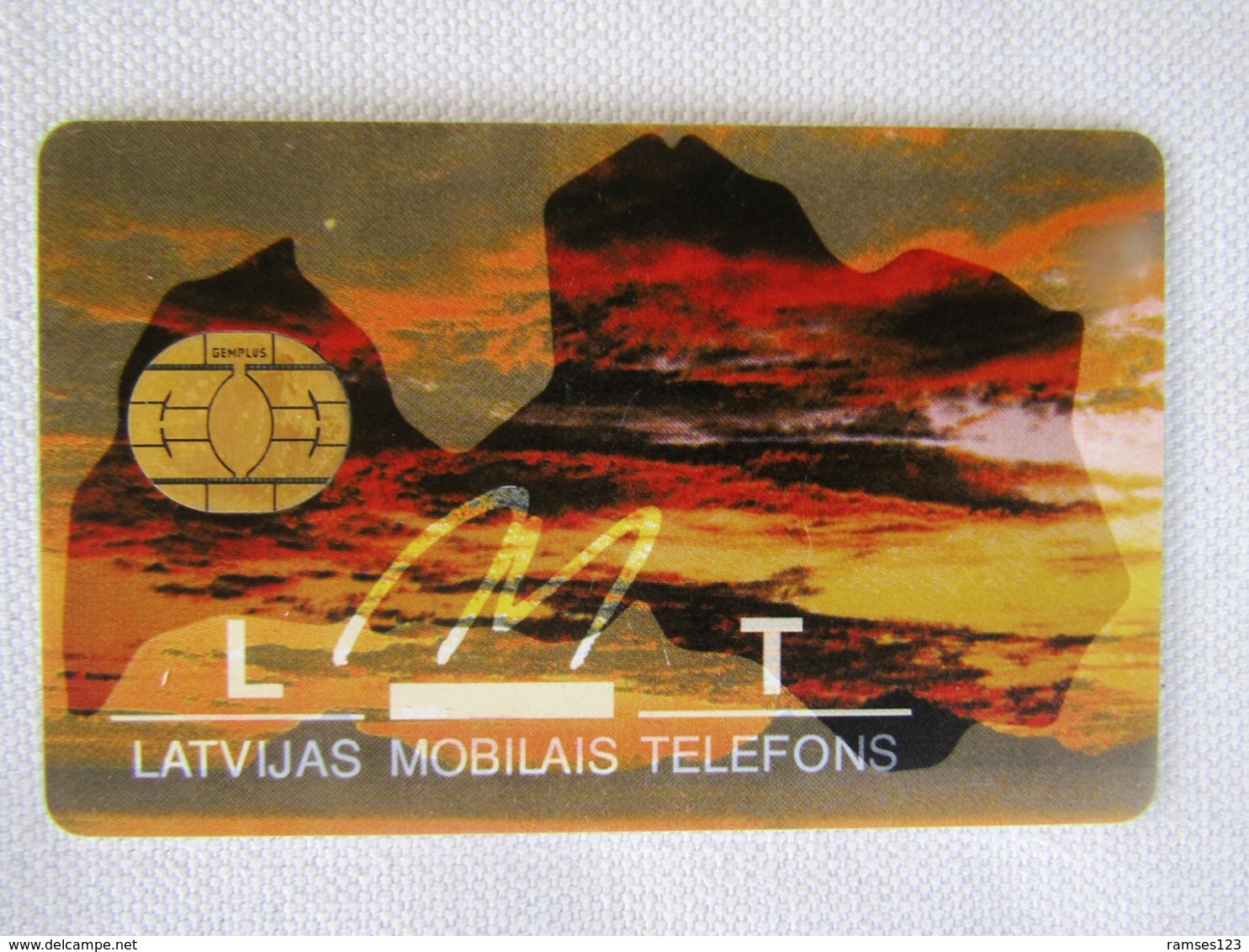 VERY RARE OLD GSM FULL SIZE LATVIA  TOP   MINT - Lettonie