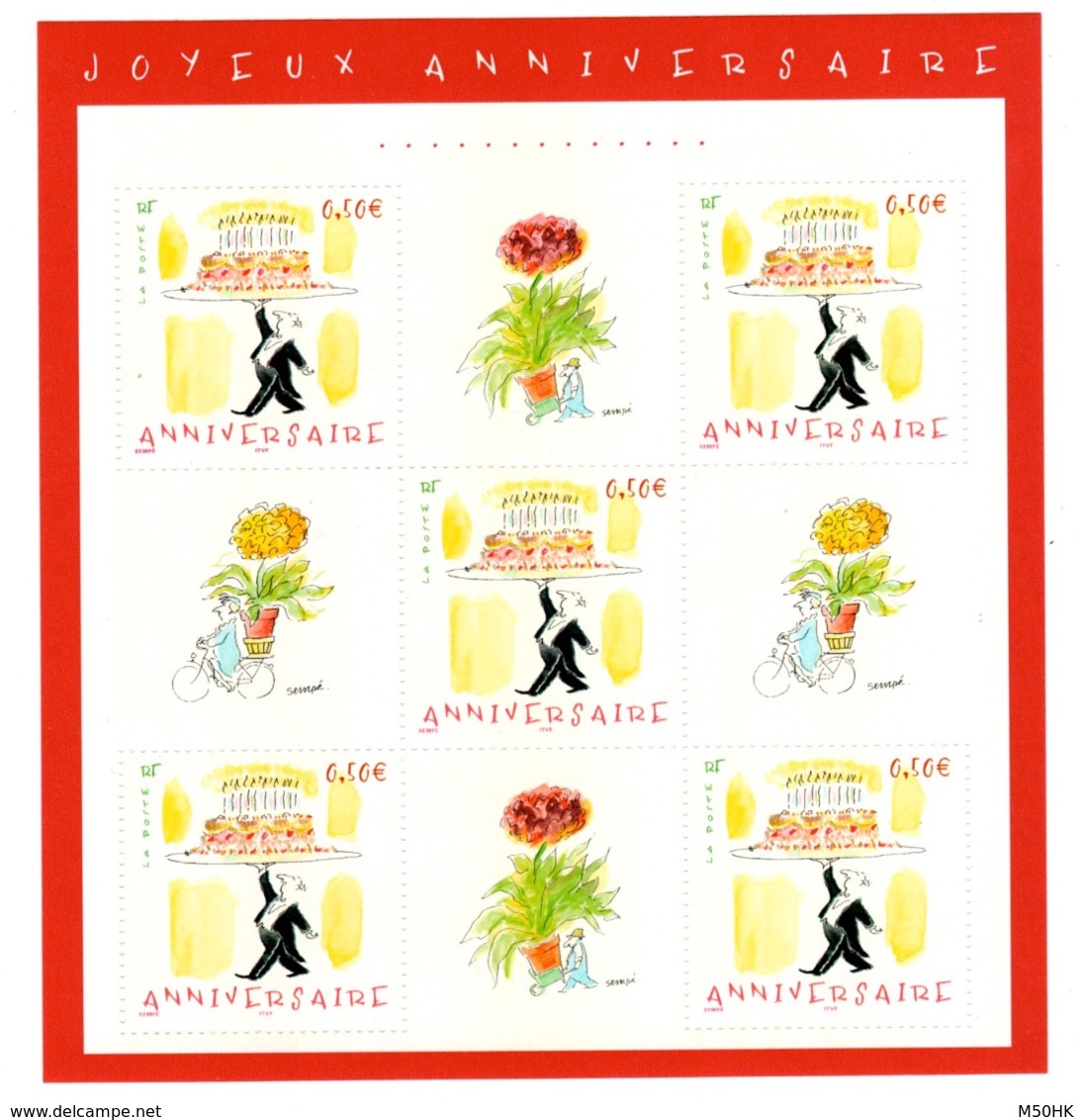 YV BF 75 N** Anniversaire - Prix = Faciale - Neufs