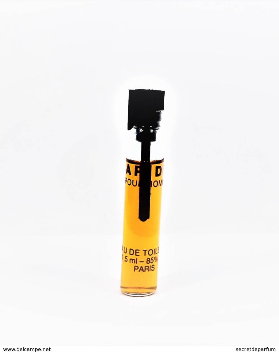 échantillons Parfum Tubes De LAPIDUS POUR HOMME De  TED LAPIDUS - Perfume Samples (testers)