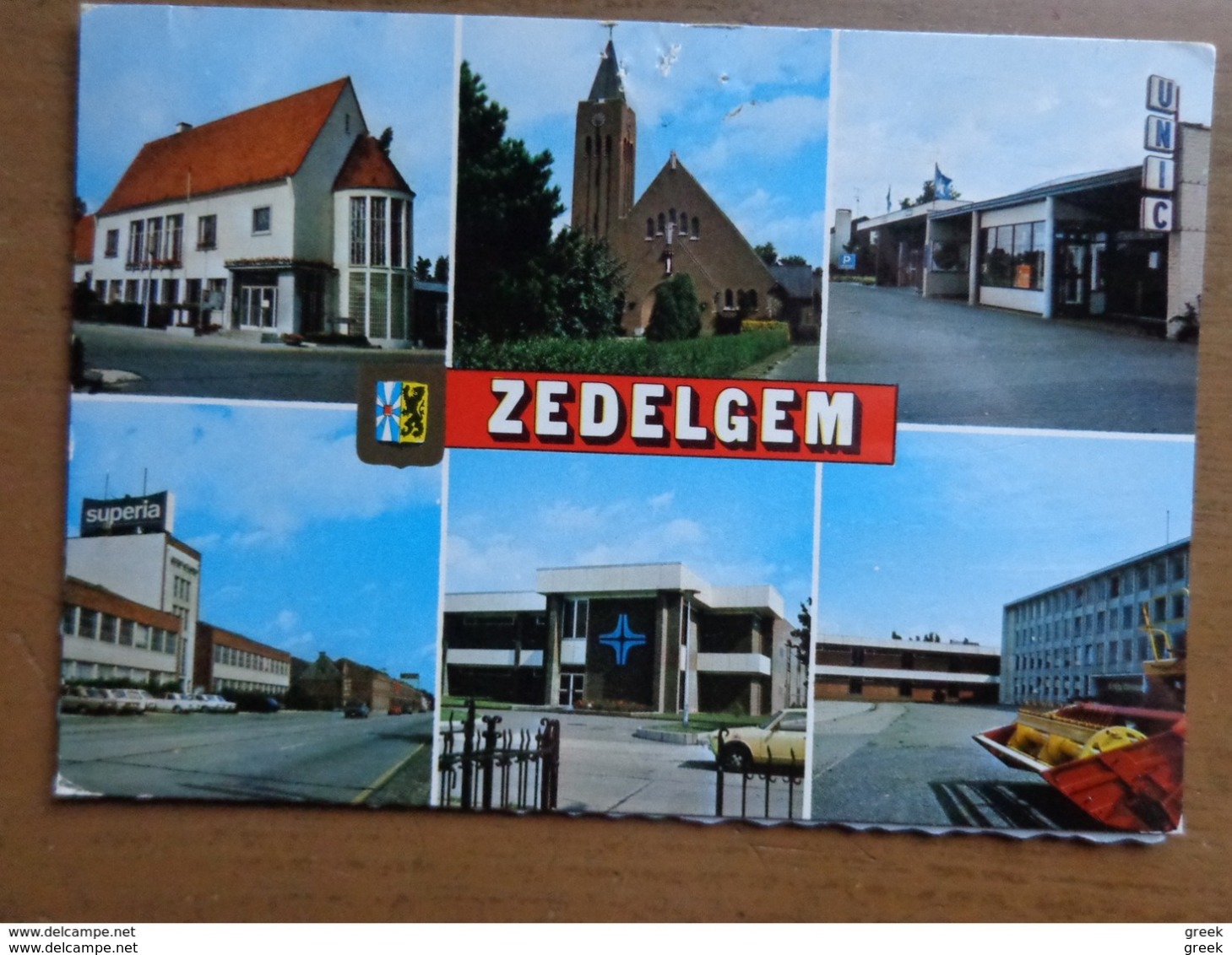 Doos postkaarten (3kg866) Allerlei landen en thema's, ook België gekleurd (zie enkele foto's)