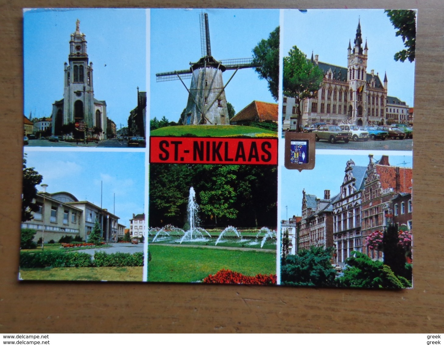 Doos postkaarten (3kg866) Allerlei landen en thema's, ook België gekleurd (zie enkele foto's)
