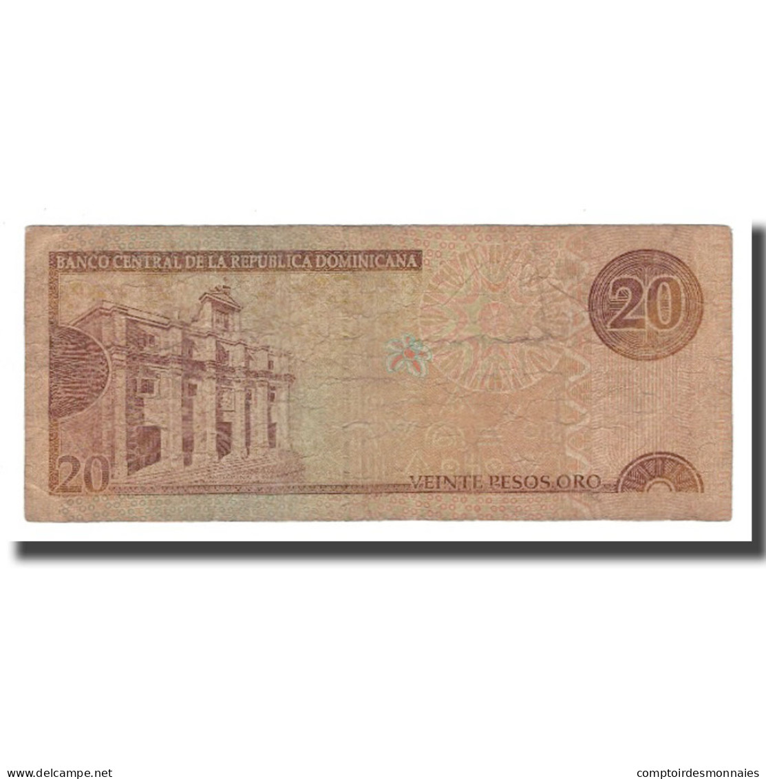 Billet, Dominican Republic, 20 Pesos Oro, 2001-2004, 2003, KM:169c, B - Dominicaine