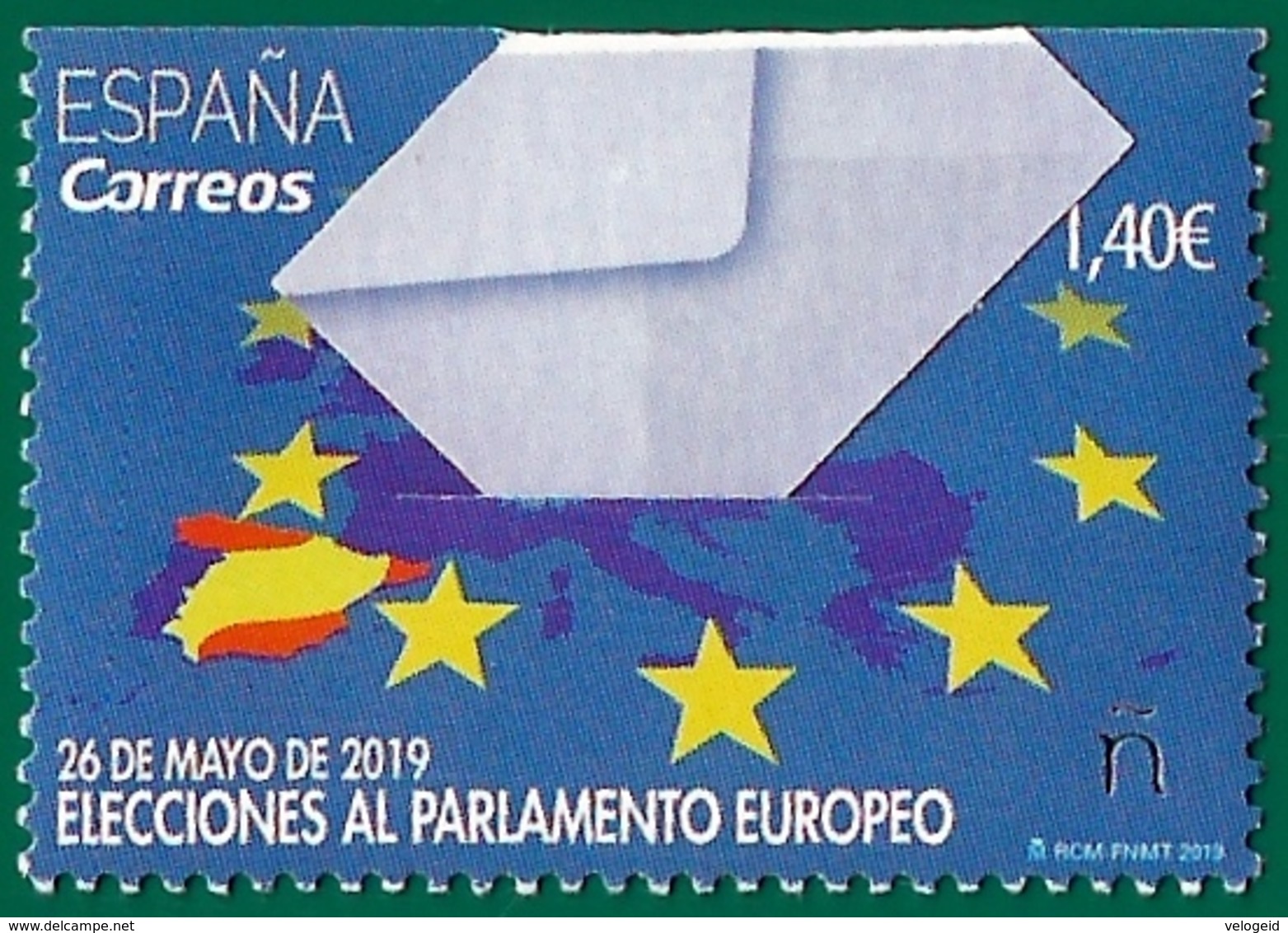 España. Spain. 2019. 40 Aniversario Elecciones Parlamento Europeo - Nuevos