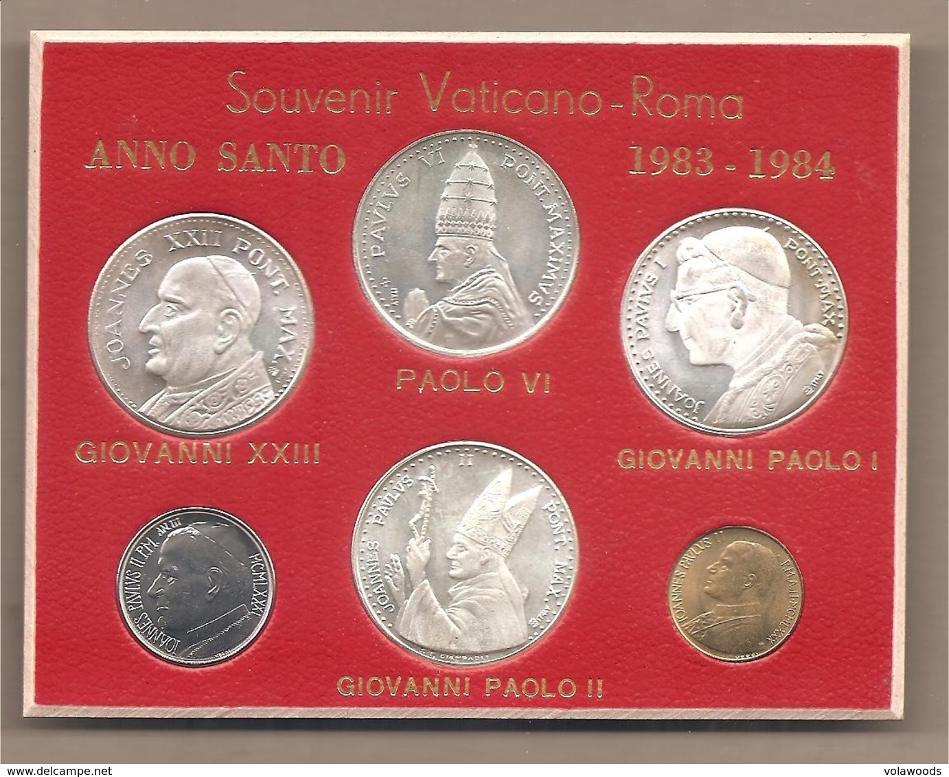 Vaticano - Anno Santo 1983-1984 - Carnet Souvenir Con 4 Medaglie E 2 Monete - Vaticano