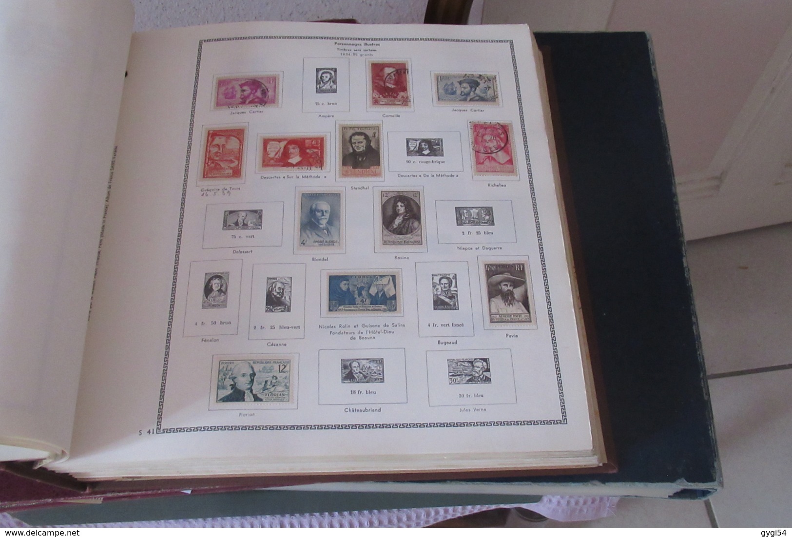 France 1849 - 1965  lot classiques ,  , Orphelins, Hommes célèbres  Poste Aérienne 88 scans