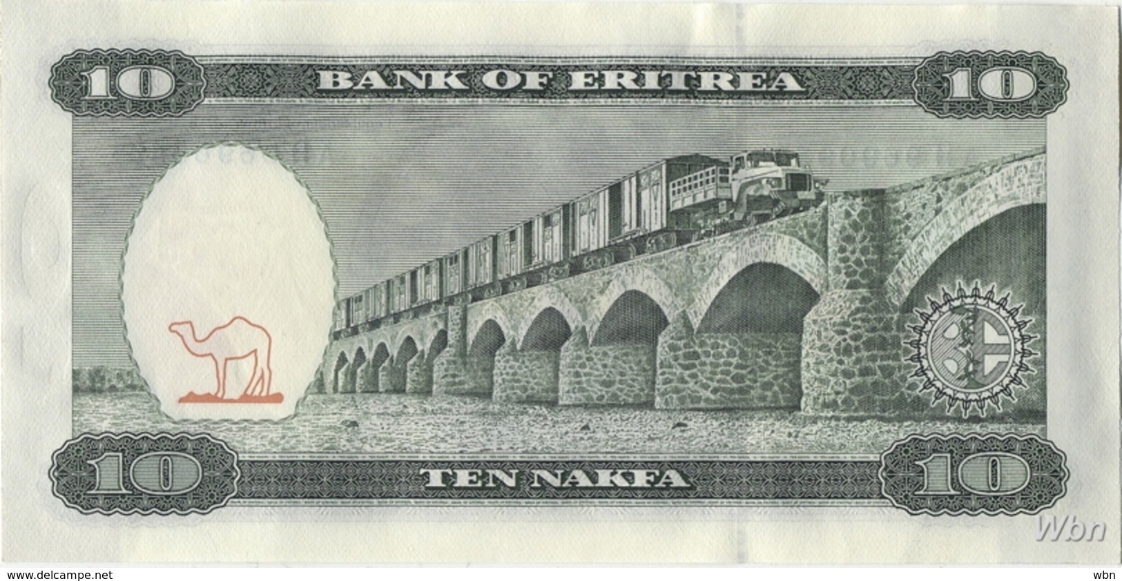 Erythrée 10 Nakfa (P3) 1997 (Pref: AH) -UNC- - Eritrea