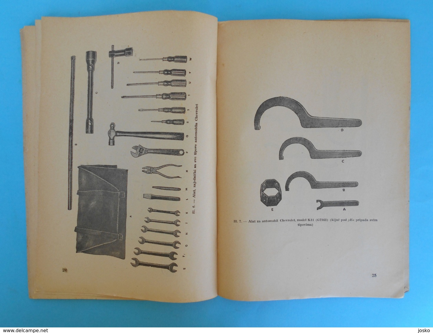 CHEVROLET military vehicles war kits * Yugoslav Army book 1961.* Truck G7107 G7117 special G7106 K44 (G7163) M6 (G7128)