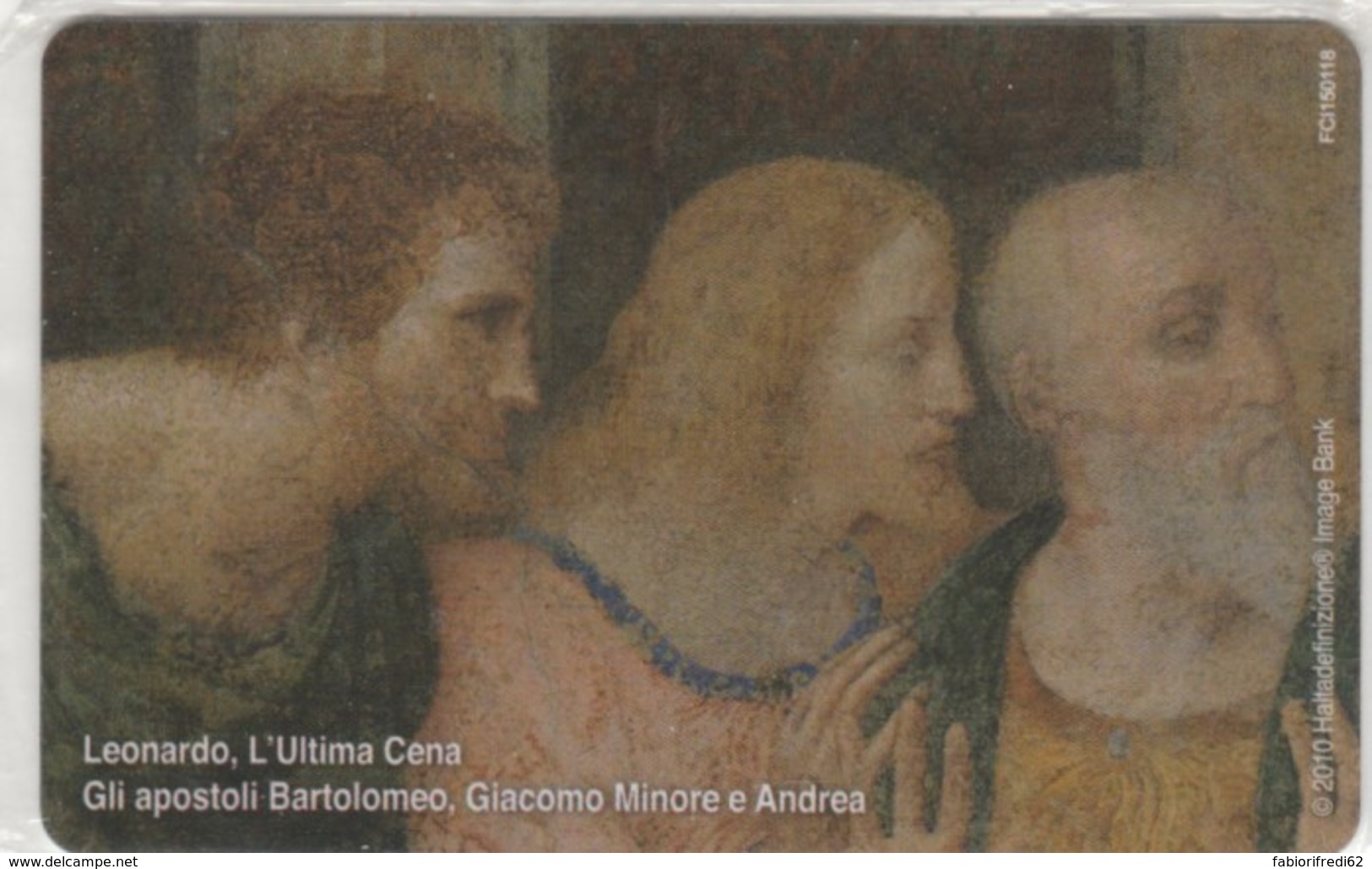 PHONE CARD VATICANO SCV210 LEONARDO ULTIMA CENA (NEW BUT PRINTED WITHOUT BLISTER) - Vatican