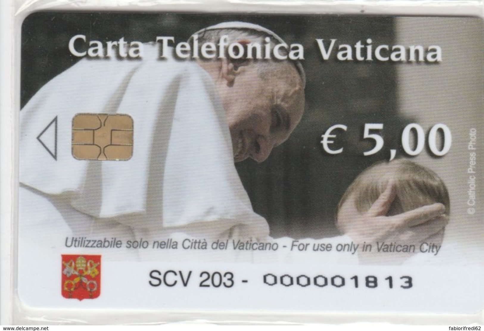 PHONE CARD VATICANO SCV203 RIO DE JANIERO (NEW BUT PRINTED WITHOUT BLISTER) - Vaticano