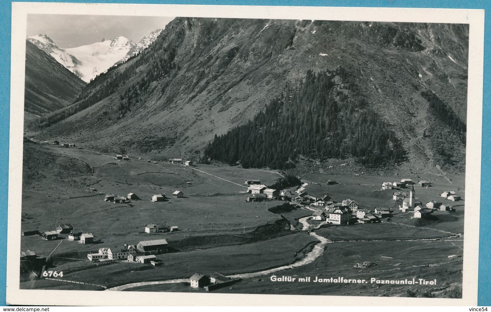 Galtür Mit Jamtalferner - Paznauntal-Tirol- Gelauft 1954 - Galtür