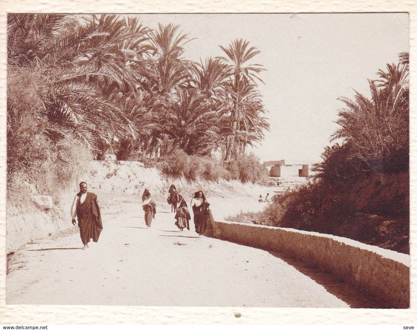 GABES TUNISIE  1923  Photo Amateur Format Environ 7,5 Cm X 5,5 Cm - Lieux