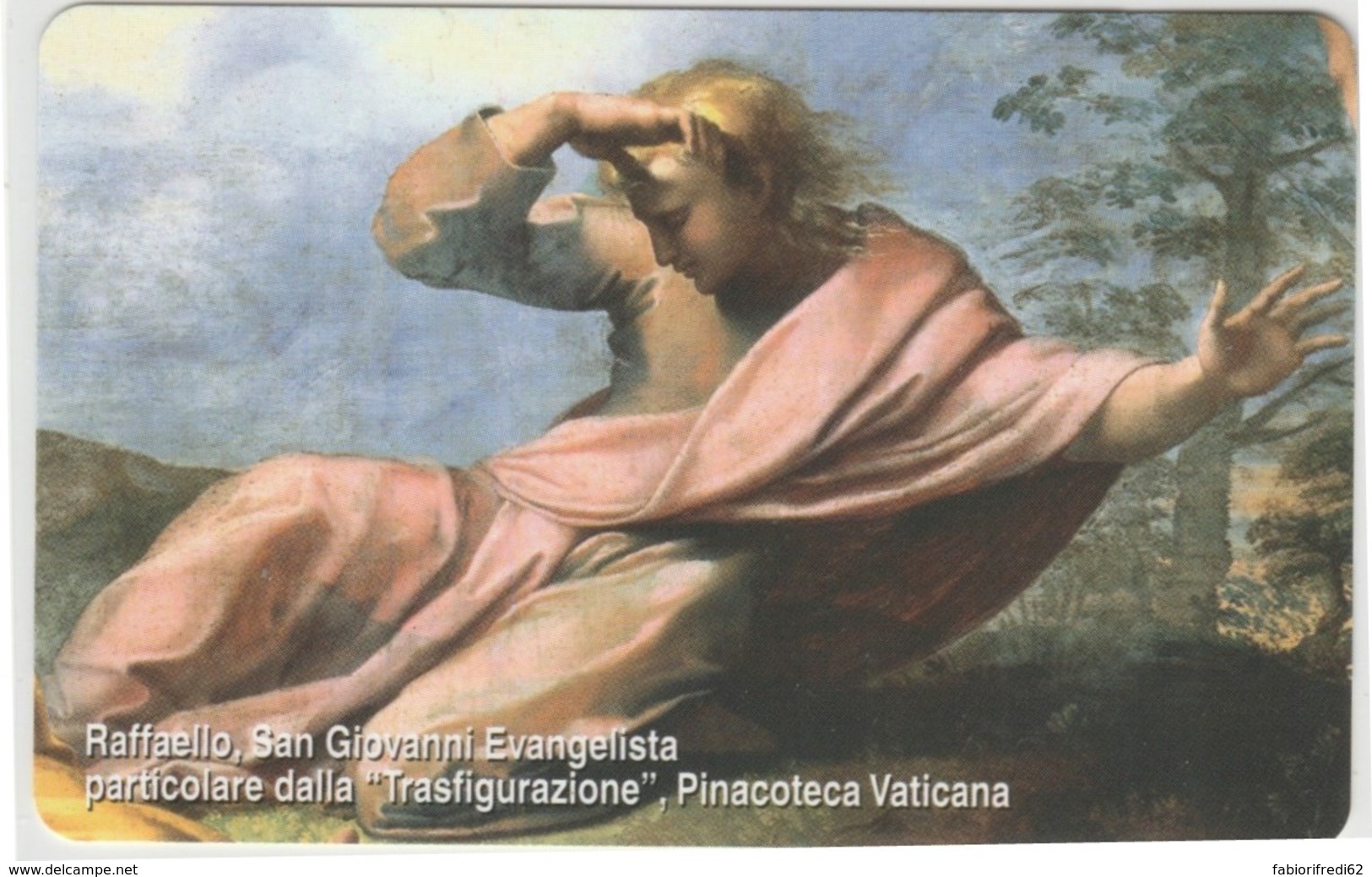 SCHEDA TELEFONICA NUOVA VATICANO SCV101 RAFFAELLO SAN GIOVANNI - Vaticano