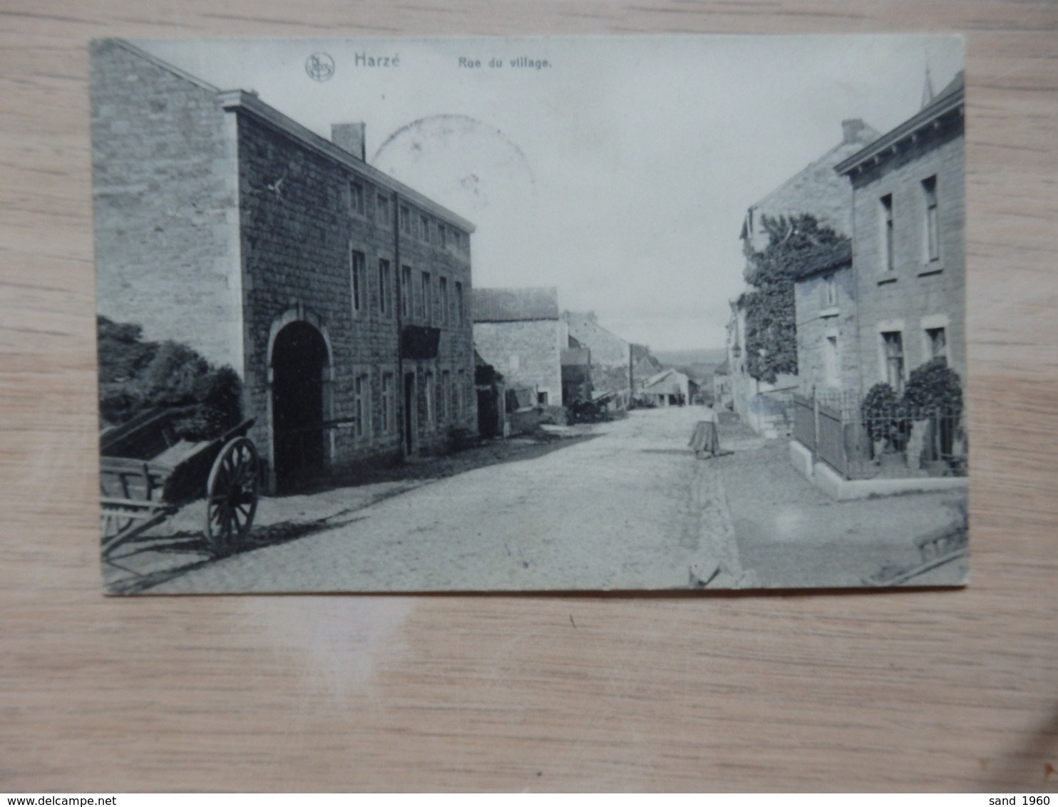 Harzé (AYWAILLE) - Rue Du Village - NELS - Circulé: 1912 - Voir 2 Scans - Aywaille