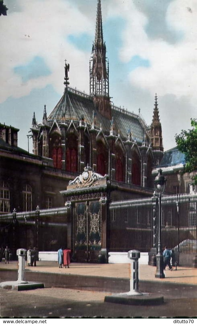 Paris - Palais De Justice Et Ste Chapalle - Formato Piccolo Non Viaggiata  – E 13 - Mondo