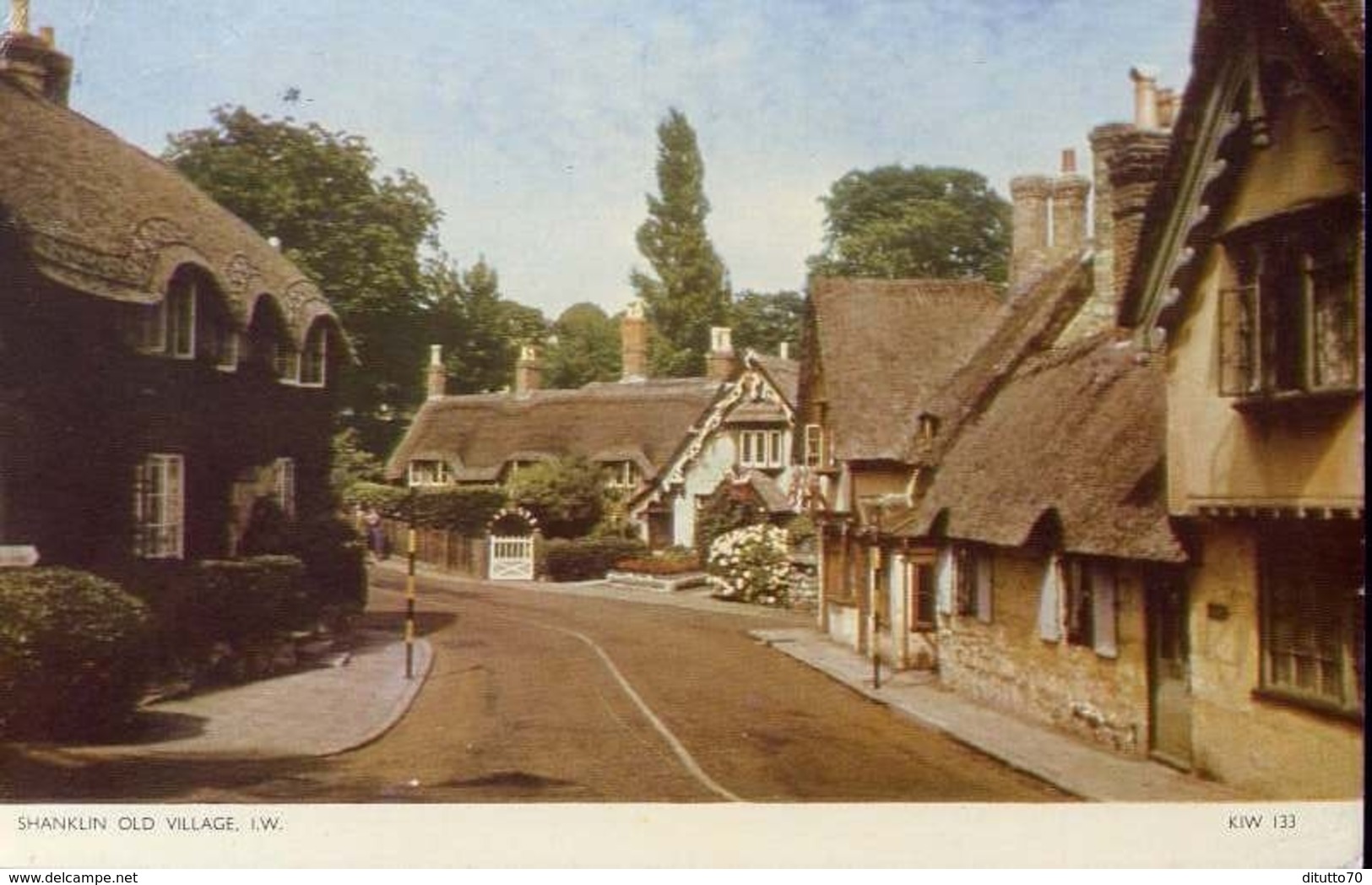 Shanklin Old Village - I.w. - Formato Piccolo Viaggiata - E 13 - Mondo