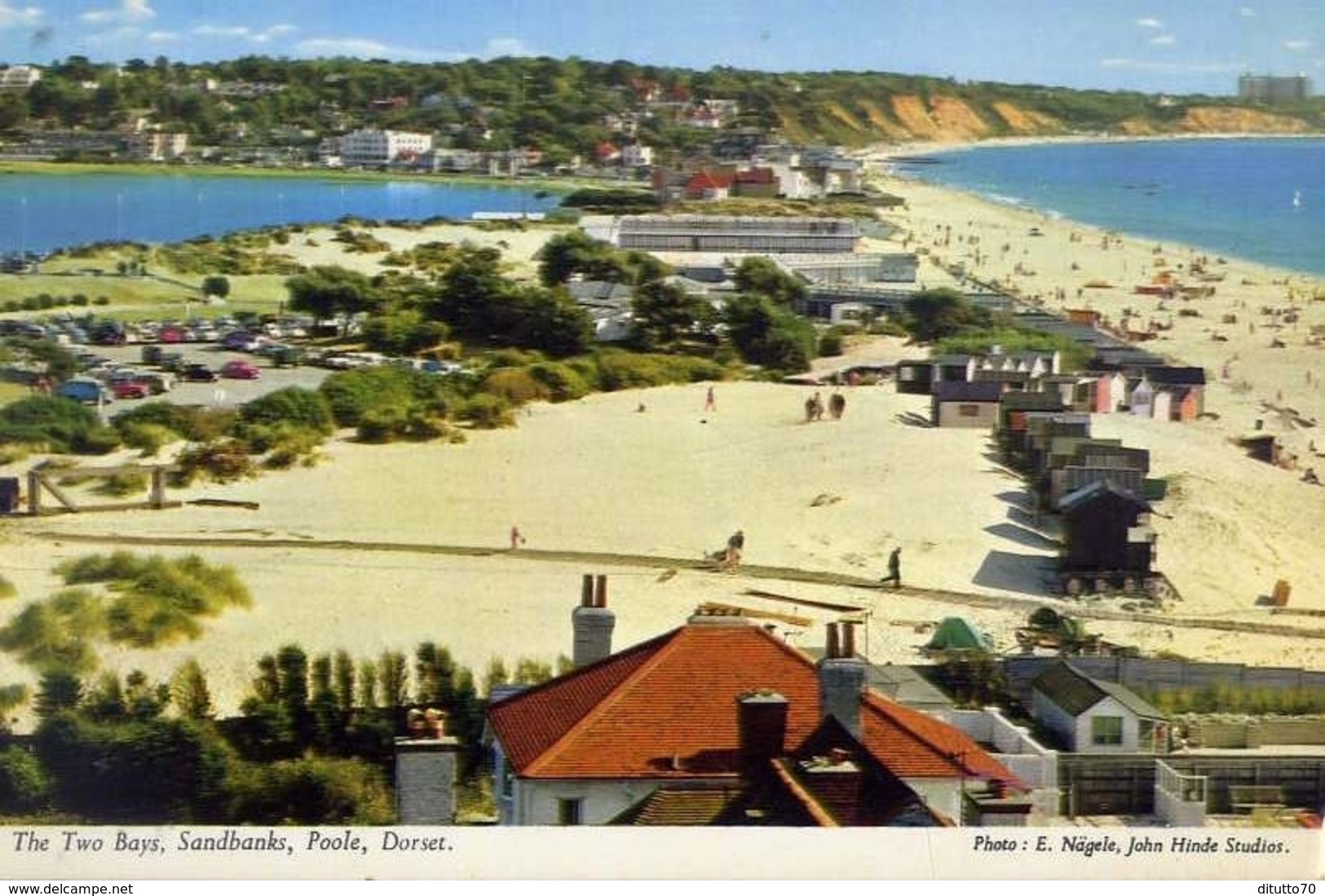 The Two Bays - Sandbanks - Poole Dorset - Formato Piccolo Non Viaggiata – E 13 - Mondo