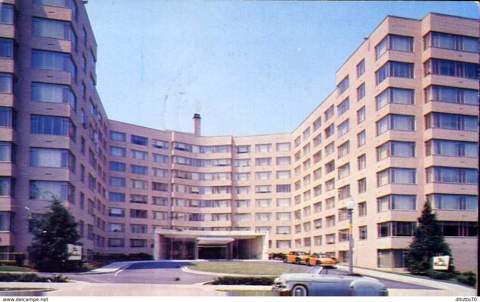 The Woodner Main Entrace - Overlooking Rock Creek Park - Washington - Formato Piccolo Viaggiata - E 13 - Mondo