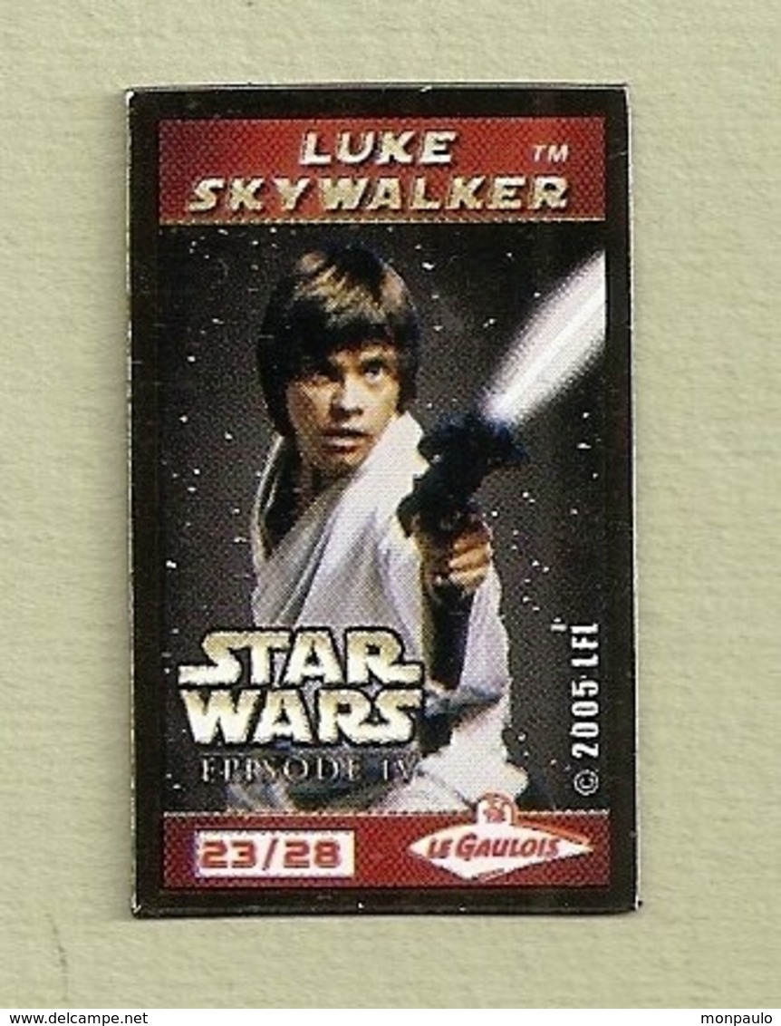 Magnets. Magnets Le Gaulois. Luke Skywalker (23/28) + Boba Fett (28/28) (lot De 2) - Personnages