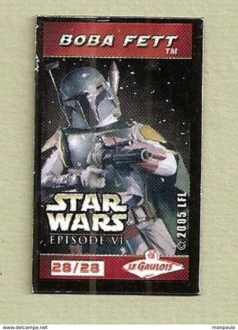 Magnets. Magnets Le Gaulois. Luke Skywalker (23/28) + Boba Fett (28/28) (lot De 2) - Personaggi