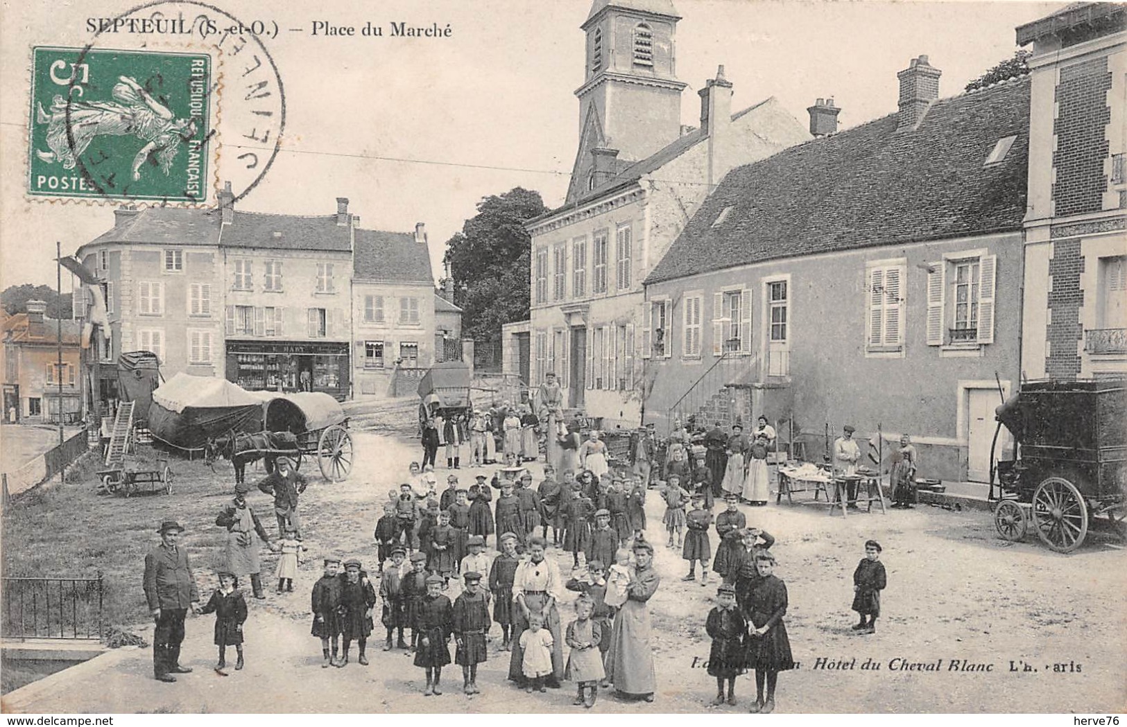 SEPTEUIL - Place Du Marché - Septeuil