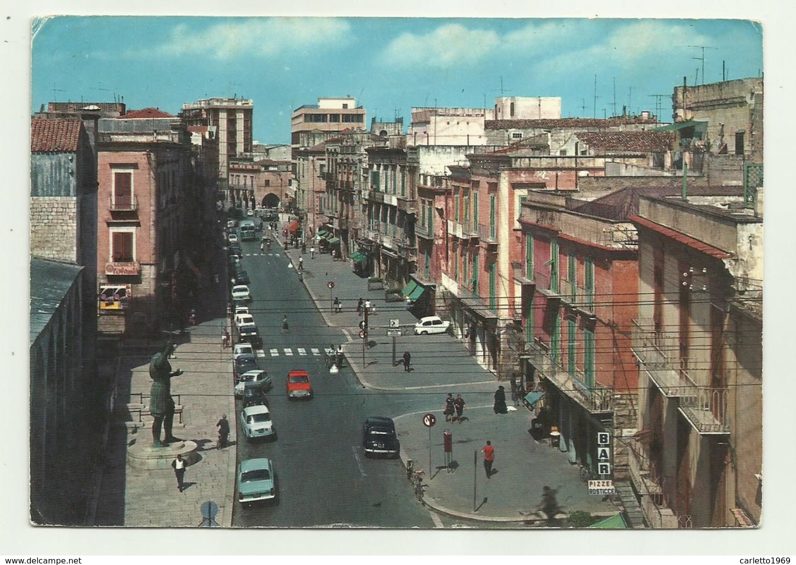 BARLETTA - CORSO VITTORIO EMANUELE   - VIAGGIATA FG - Barletta