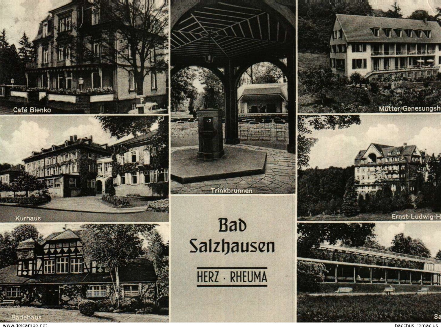 BAD SALZHAUSEN/OBERHESSEN  Herz - Rheuma - Friedberg