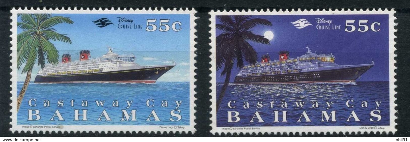 BAHAMAS   Paquebots     N° Y&T  951 Et 952 ** - Bahamas (1973-...)