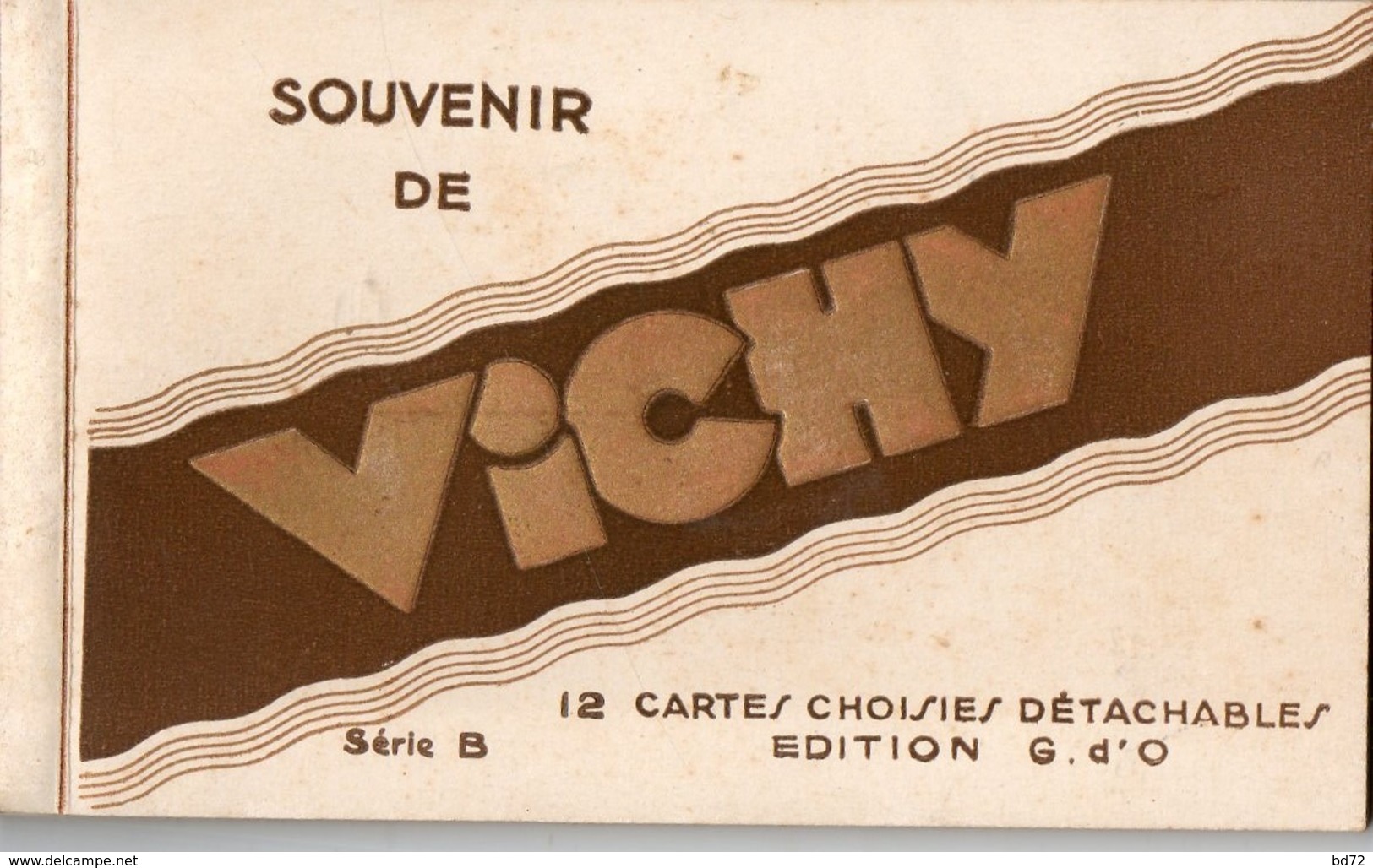 VICHY ( 03 ) - Carnet De 12 Cartes ( Complet ) - Vichy