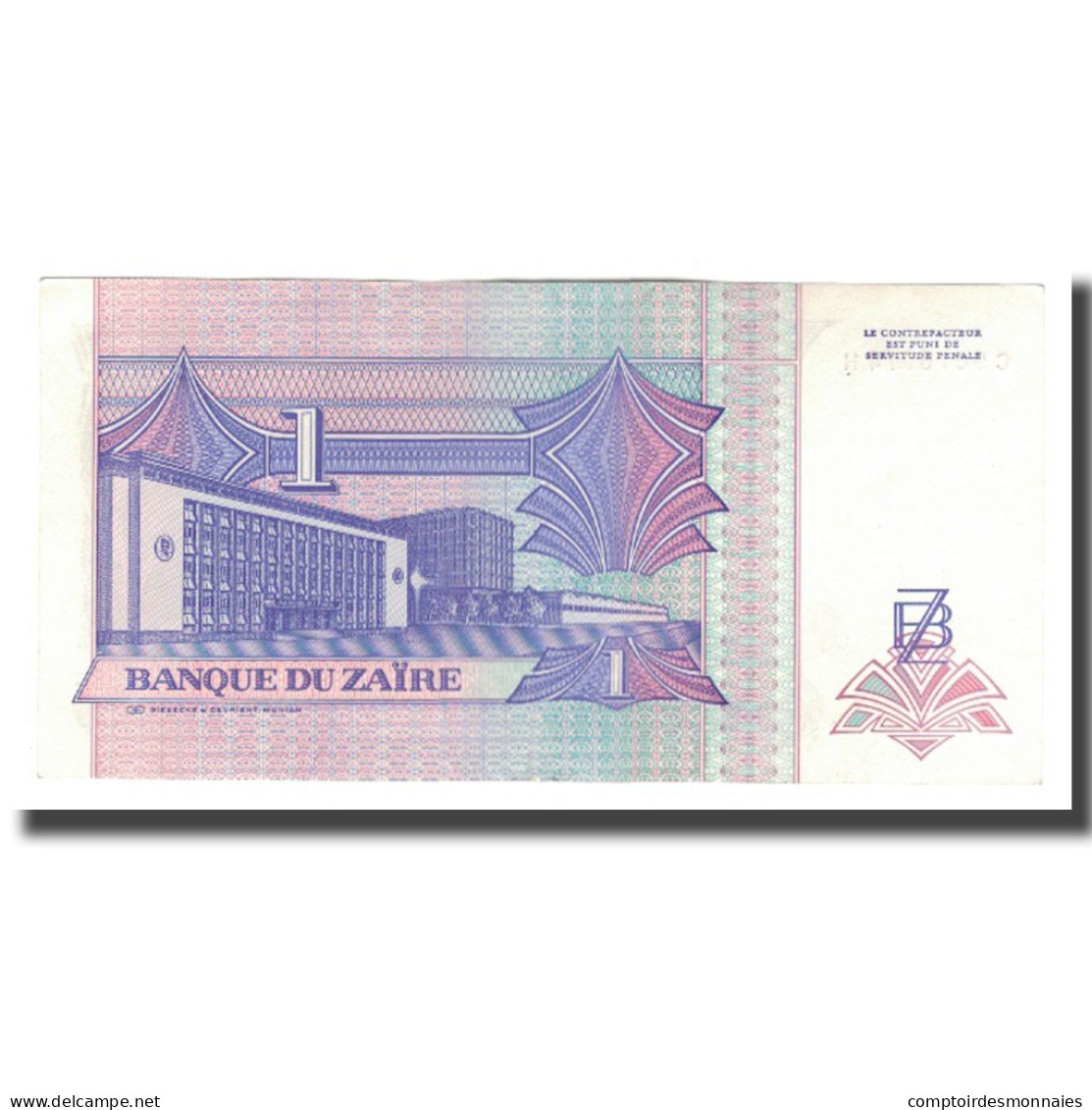 Billet, Zaïre, 1 Nouveau Zaïre, 1993, 1993-06-24, KM:52a, NEUF - Zaire