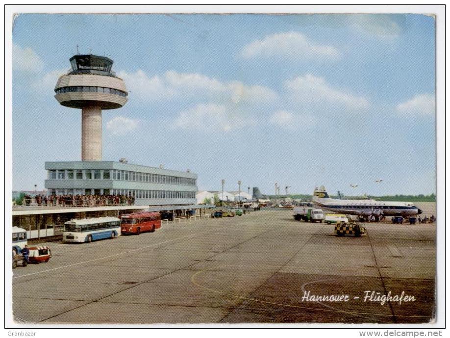 AEROPORTO DI HANNOVER, VG 1972,  FORMATO GRANDE    **** - Aerodromi